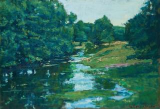 Gerhard Nordström - Landscape, Verkeån