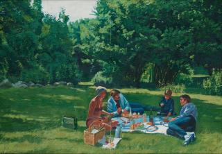 Gerhard Nordström - Study to a painting \