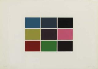 Gerhard Richter - 9 von 180 Farben (Bremen 36)