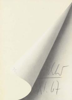 Gerhard Richter - Blattecke (Butin 8)