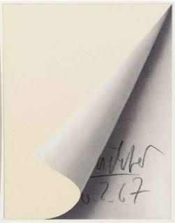 Gerhard Richter - Blattecke (Butin 8)