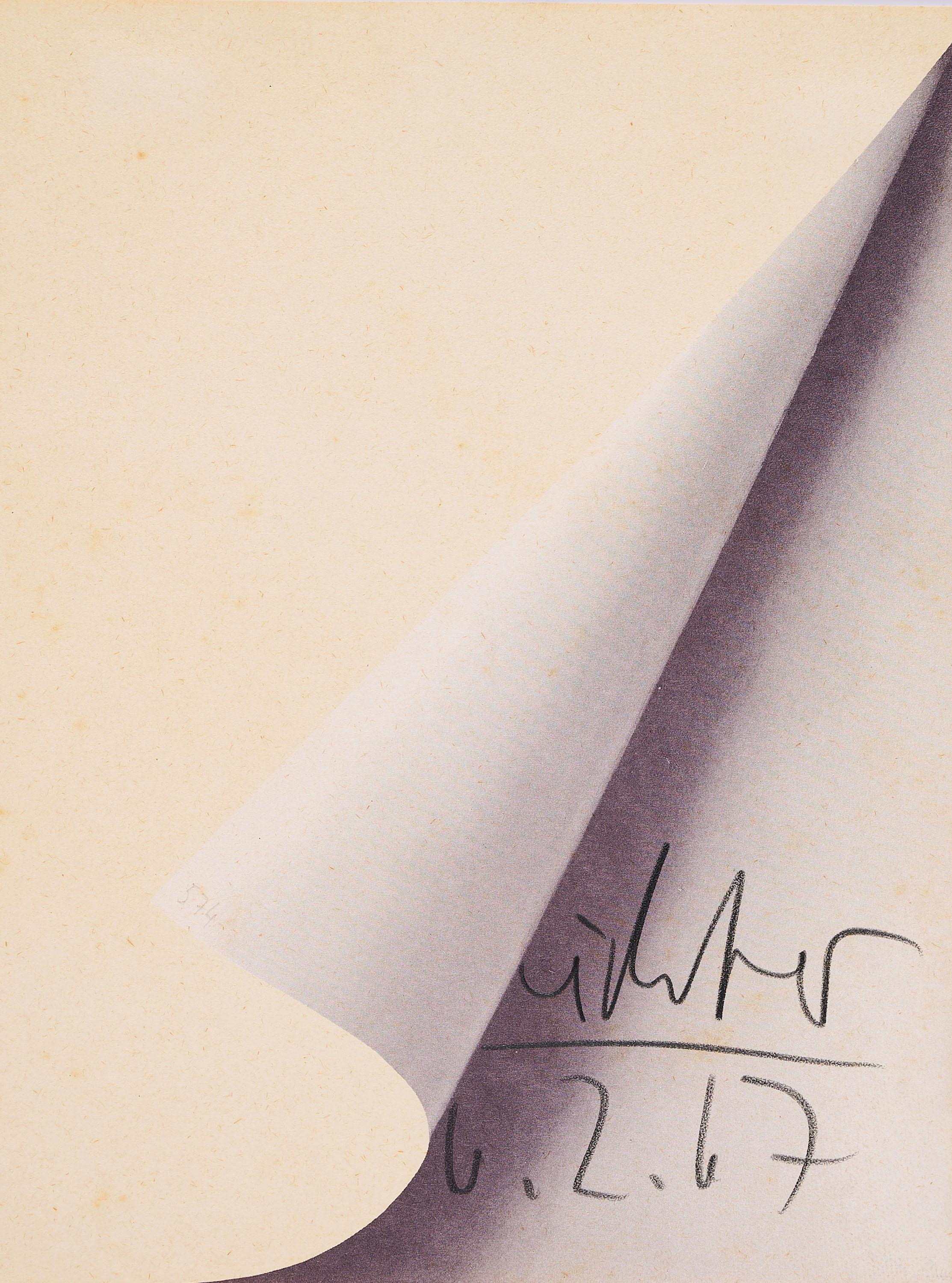 Gerhard Richter - Blattecke (Sheet Corner).