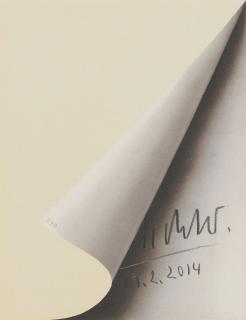 Gerhard Richter - Blattecke (Sheet Corner).