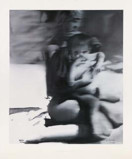 Gerhard Richter - Frau mit Kind.