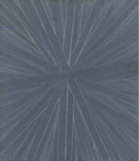 Gerhard Richter - Grau, Strahlen