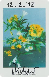Gerhard Richter - Ohne Titel (Blumen).