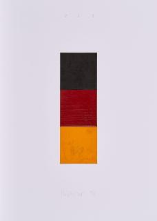 Gerhard Richter - Schwarz, Rot, Gold I.