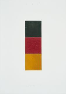 Gerhard Richter - Schwarz, Rot, Gold I.