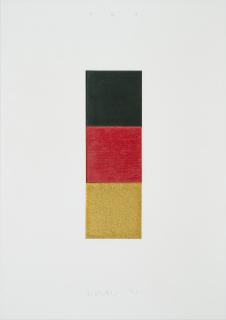 Gerhard Richter - Schwarz, Rot, Gold I.