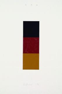 Gerhard Richter - Schwarz - Rot - Gold