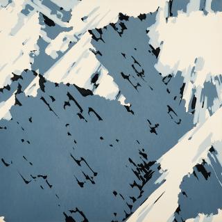 Gerhard Richter - Schweizer Alpen I (B3).
