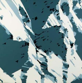 Gerhard Richter - Schweizer Alpen I: two plates (B. 16b and d)
