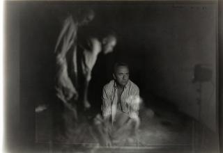 Gerhard Richter - Selbstbildnis aus: „Sechs Fotos 2.5.89 – 7.5.89“.