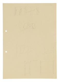 Gerhard Richter - Studie Für 4 Glasscheiben (Study For 4 Glass Panes)