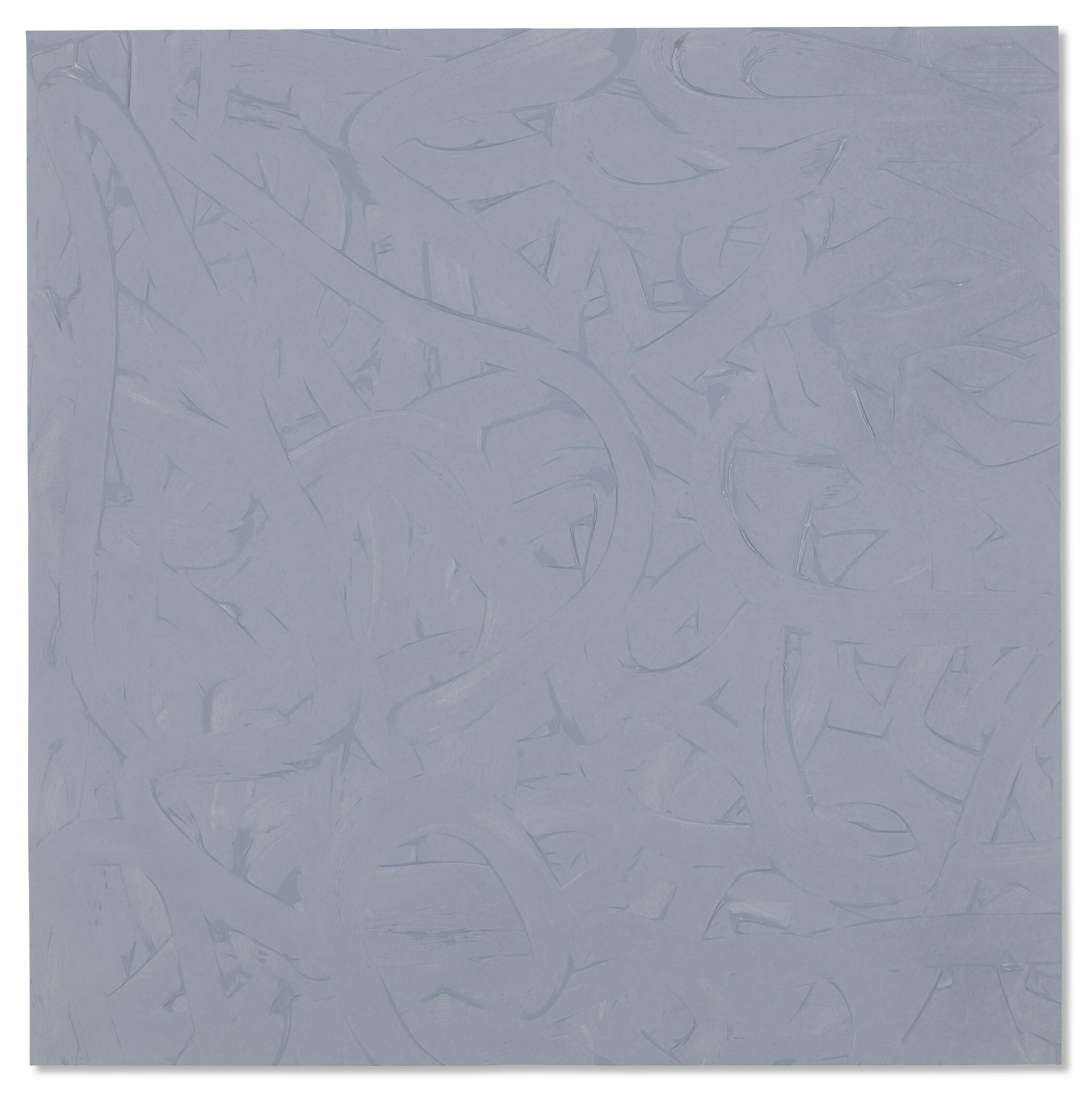 Gerhard Richter - Vermalung (Grau)