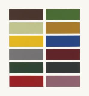 Gerhard Richter - Zwölf Farben