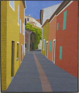 Gerhard Taubert - Roussillon/ Rue des Bourgades vers pasquies