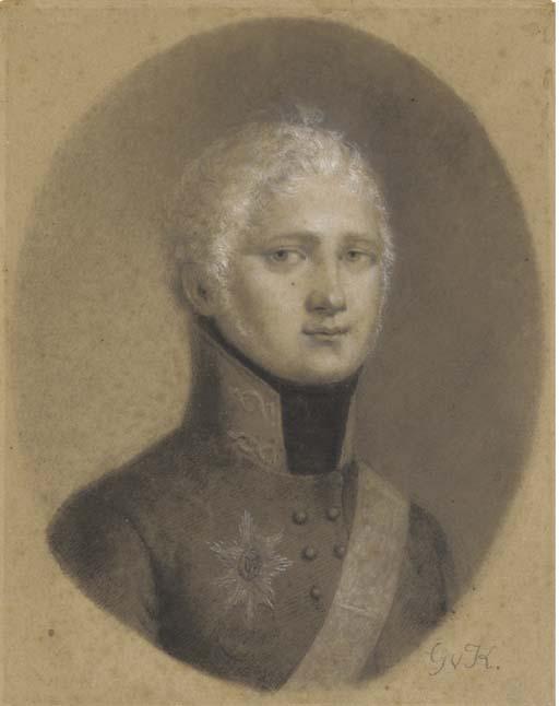 Gerhard Von Kugelgen - Portrait of Tsar Alexander I