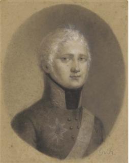 Gerhard Von Kugelgen - Portrait of Tsar Alexander I