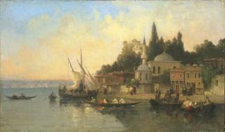 Germain-Fabius Brest - Vue de l\'Ermigan sur le Bosphore