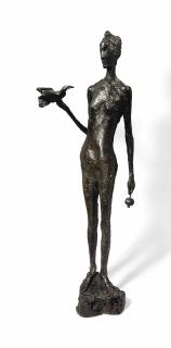 Germaine Richier - La Jeune fille à l\'oiseau