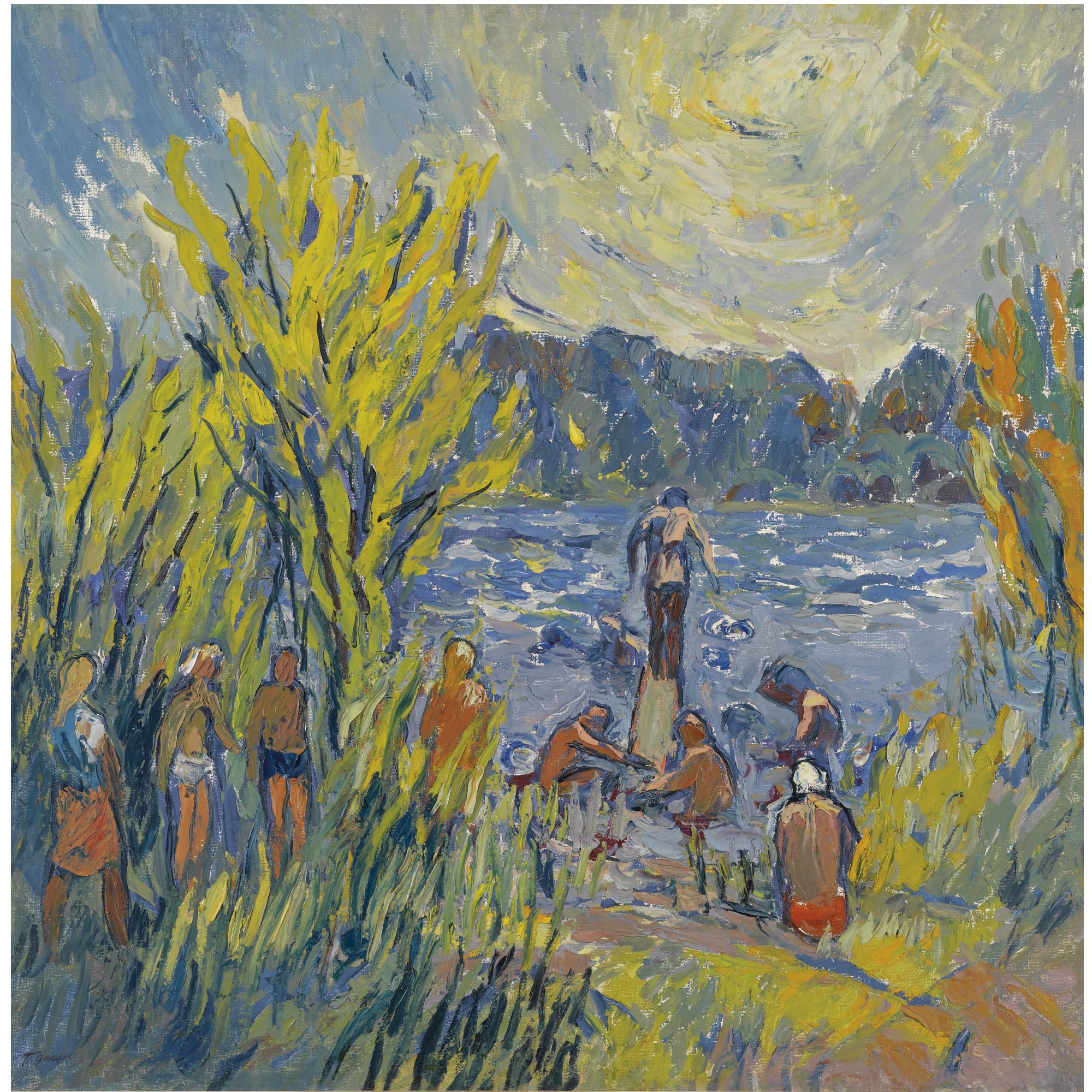 German Evgenevich Dontsov - Swimmers