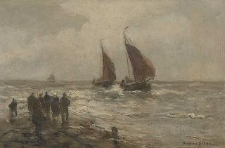 German Grobe - Anlandung der Fischer