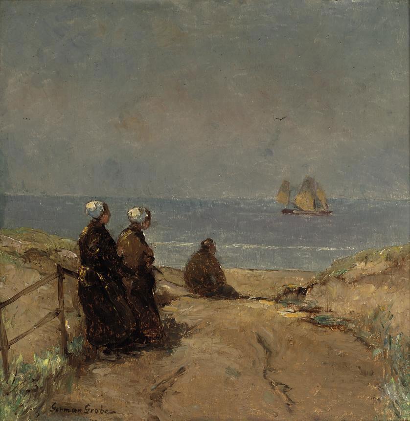 German Grobe - Figures in the dunes