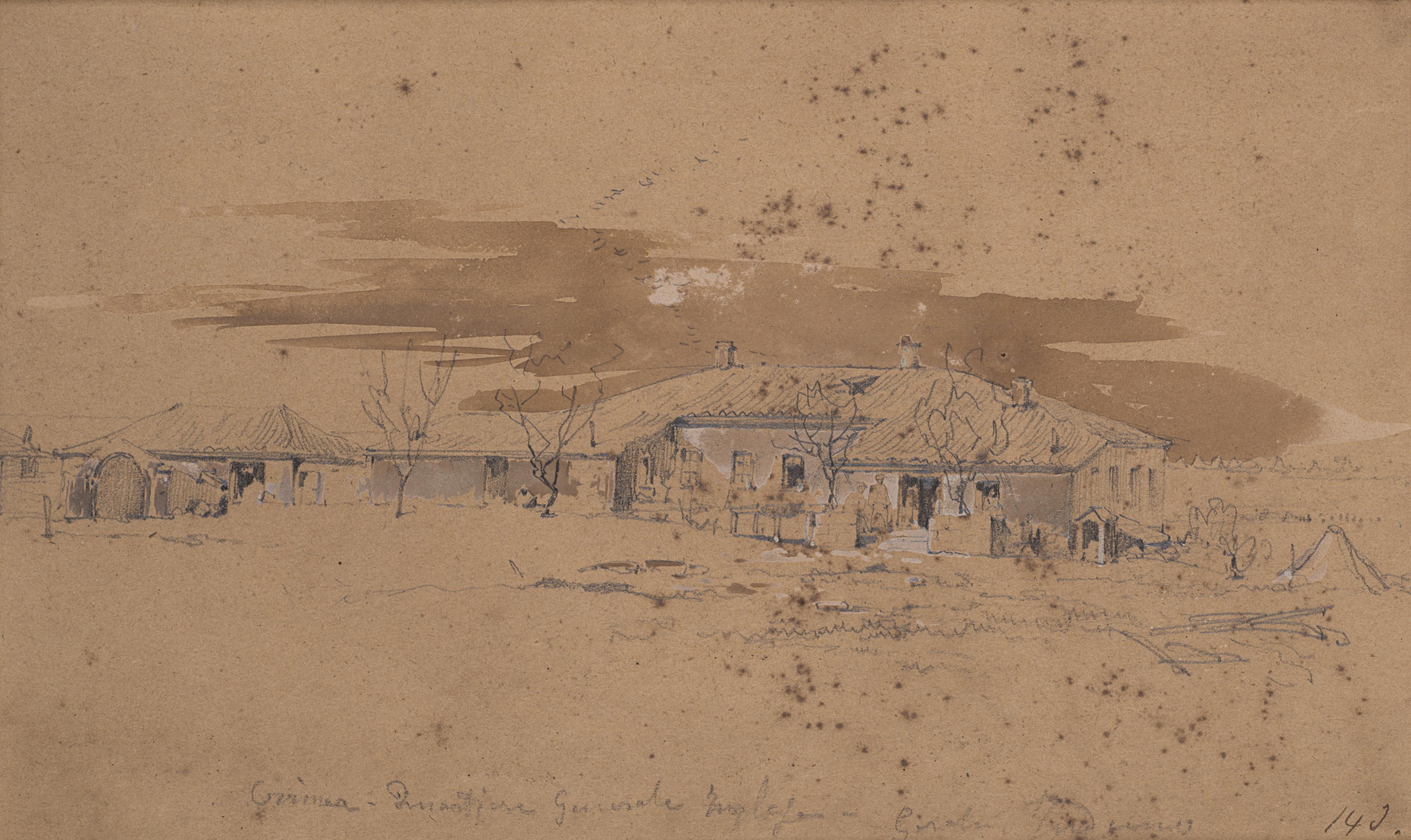 Gerolamo Induno - Crimea - Quartiere Generale inglese