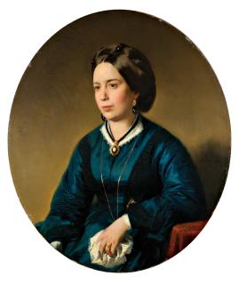 Gerolamo Induno - Female Portrait