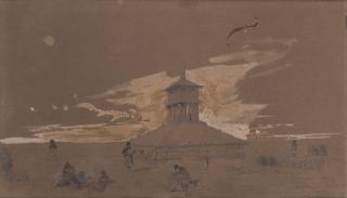 Gerolamo Induno - Osservatorio - Crimea