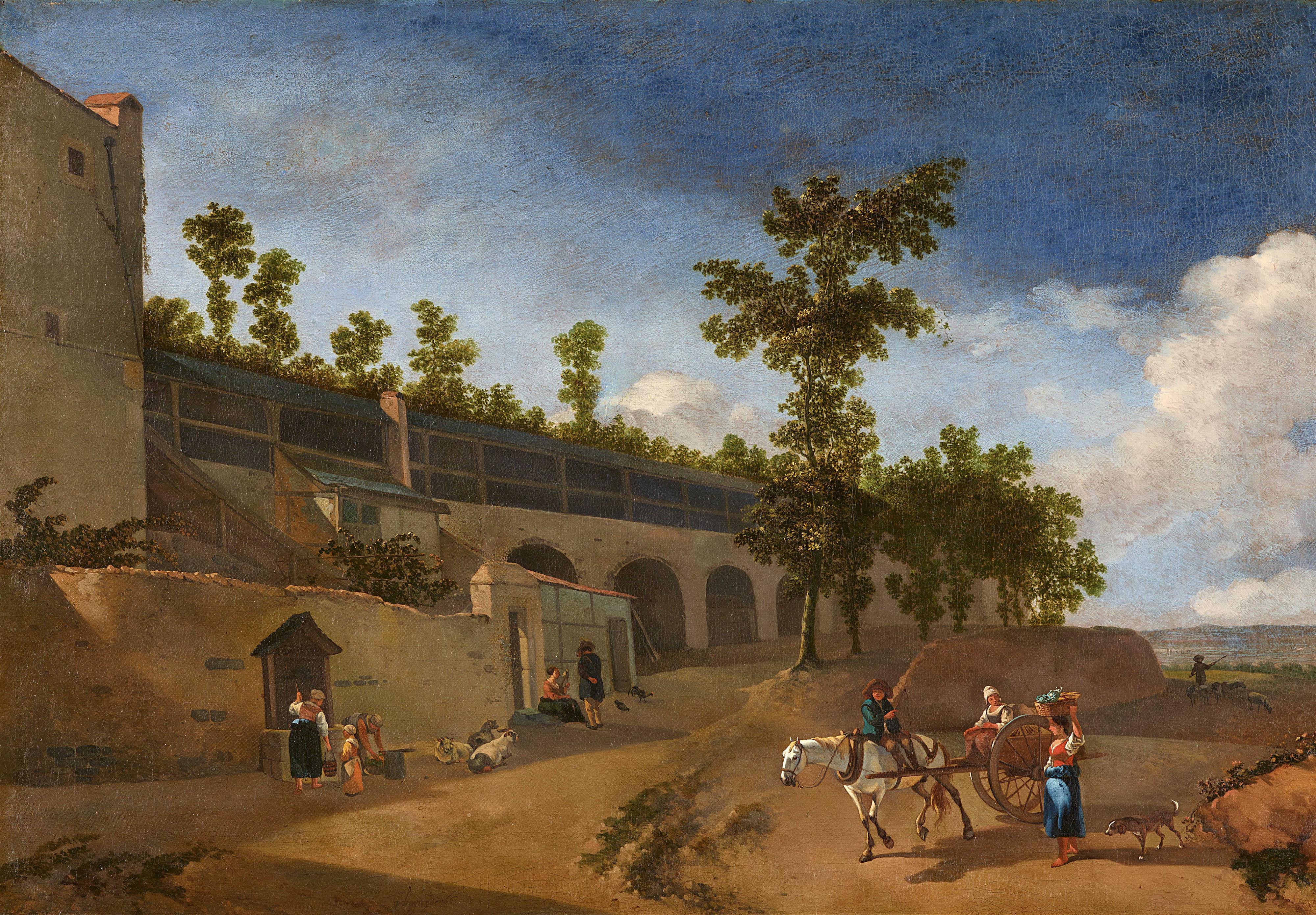 Gerrit Adriaensz. Berckheyde - Ansicht von Kleve