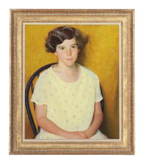 Gerrit Albertus Beneker - Portrait of Peggie Polk