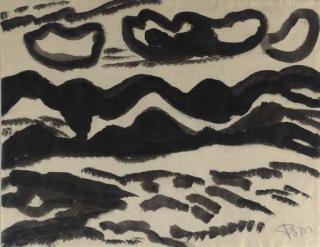 Gerrit Benner - A Hilly Landscape