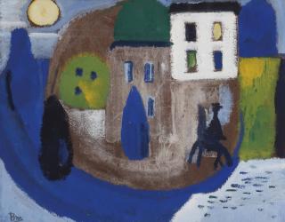 Gerrit Benner - Man on horseback