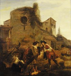 Gerrit Claesz. Bleker - The Meeting of Jacob and Laban