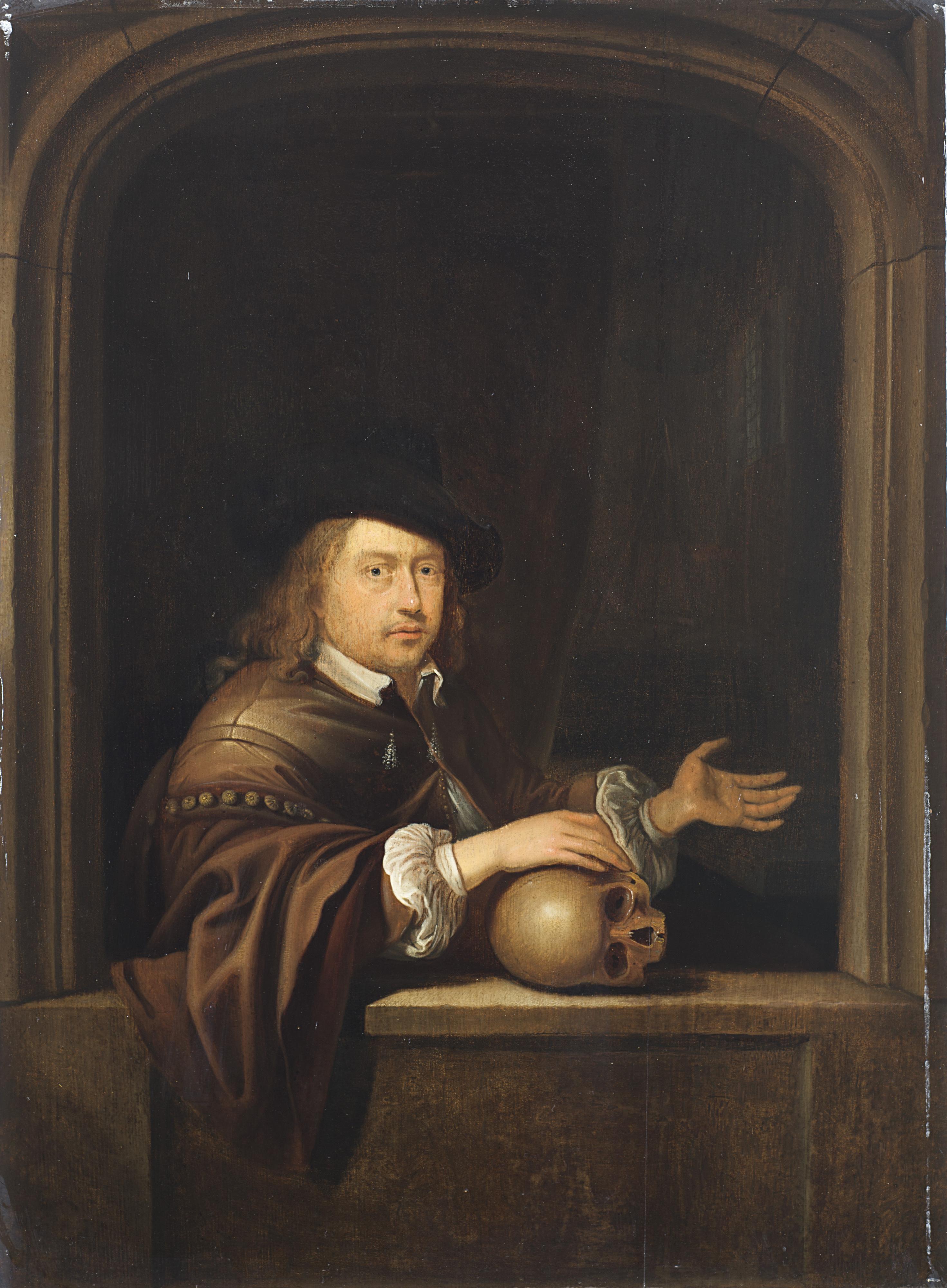 Gerrit Dou - Autoritratto del pittore