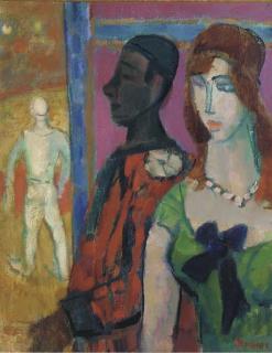 Gerrit Hondius - Circus figures; and Two women