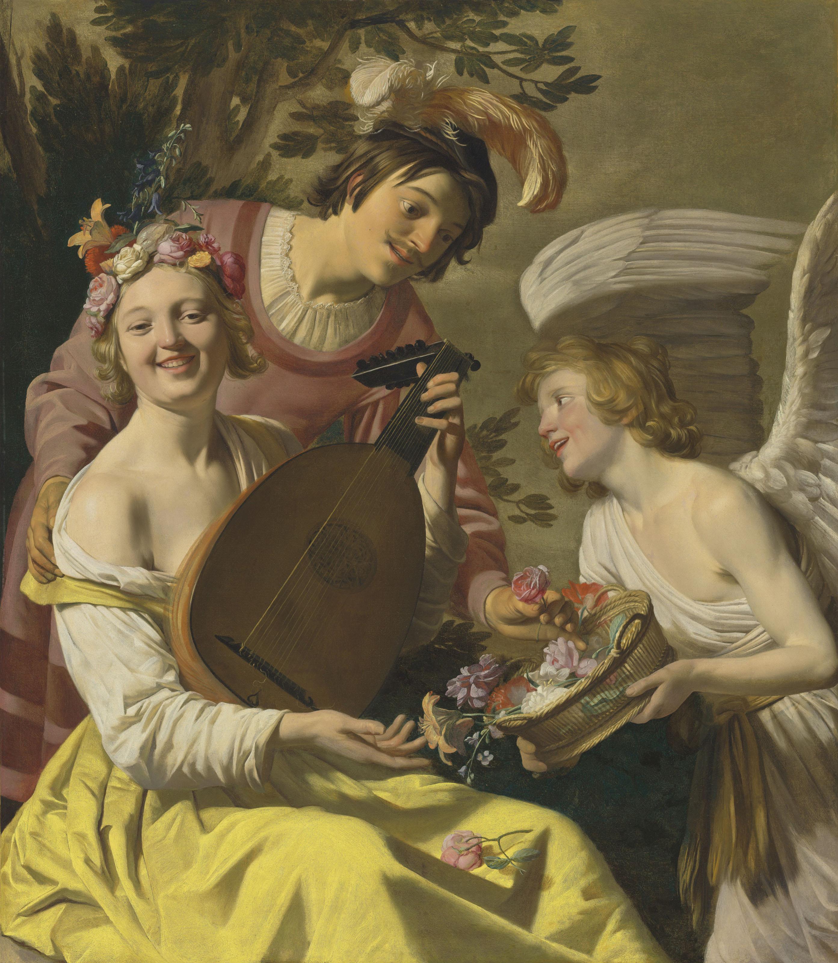 Gerrit Van Honthorst - Allegory of love