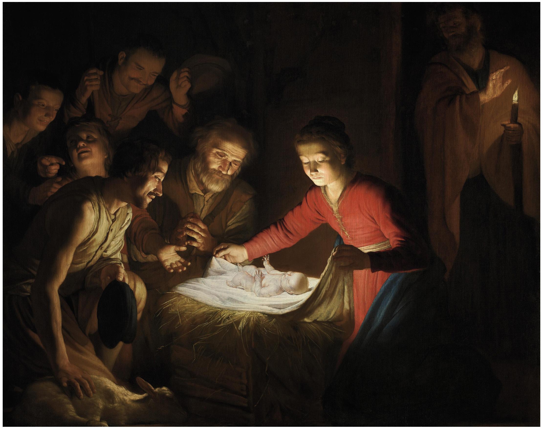Gerrit van Honthorst - The Adoration of the Shepherds