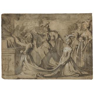 Gerrit van Honthorst - The Idolatry Of Solomon