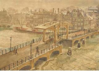 Gerrit Van Yperen - Magere Brug, Amsterdam
