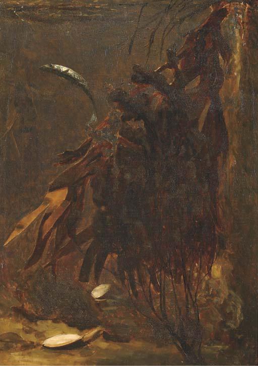 Gerrit Willem Dijsselhof - Haring: A Herring Amongst Seaweeds