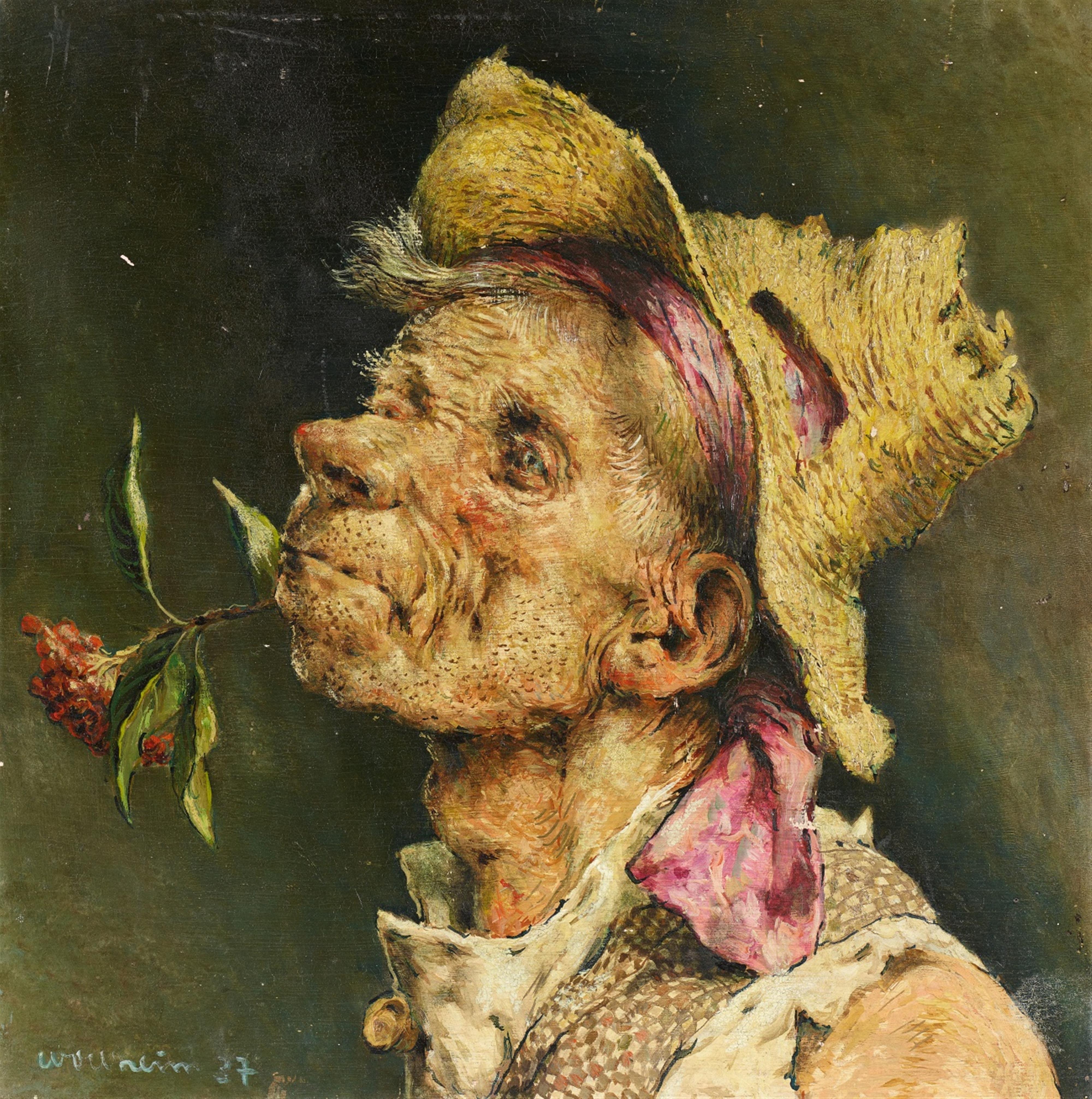 Gert Heinrich Wollheim - Mann mit Hut