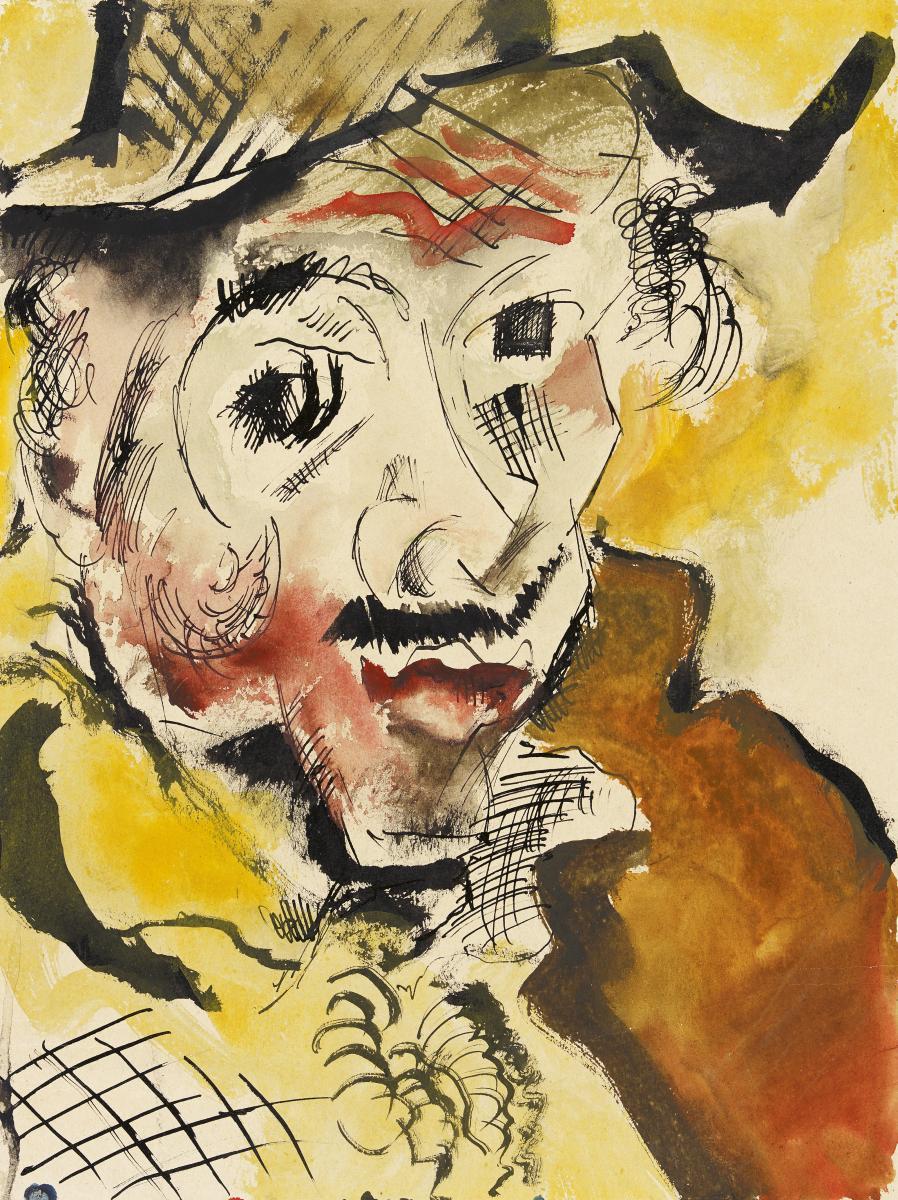 Gert Heinrich Wollheim - Mann mit Hut