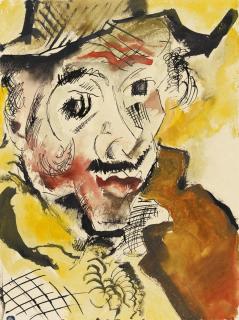 Gert Heinrich Wollheim - Mann mit Hut