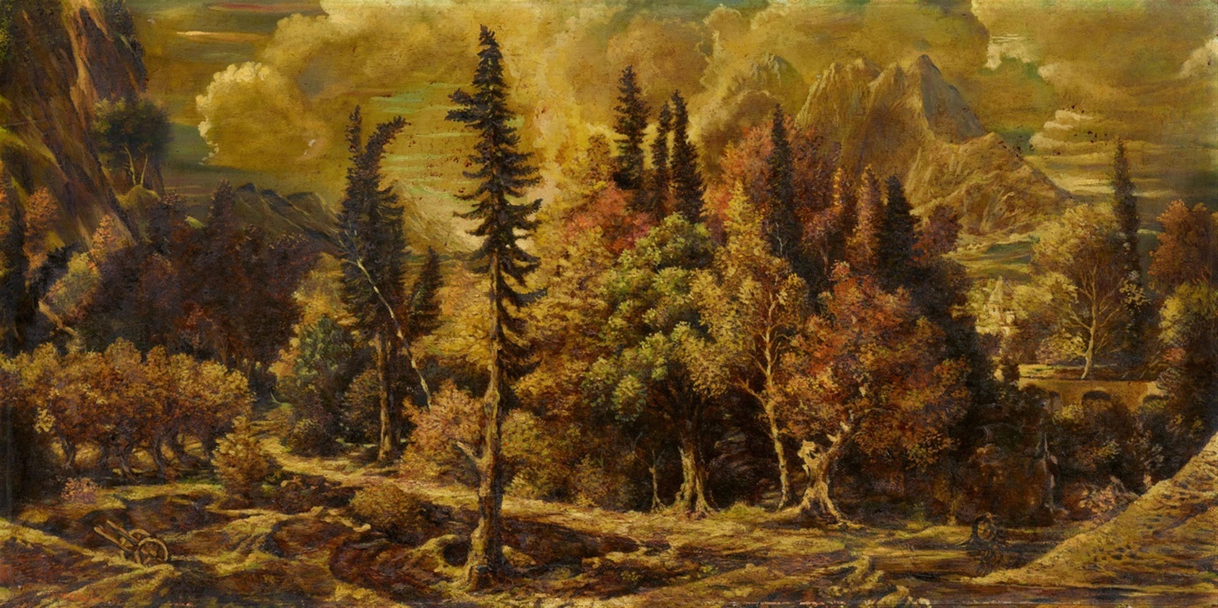 Gert Heinrich Wollheim - Pyrenäenlandschaft