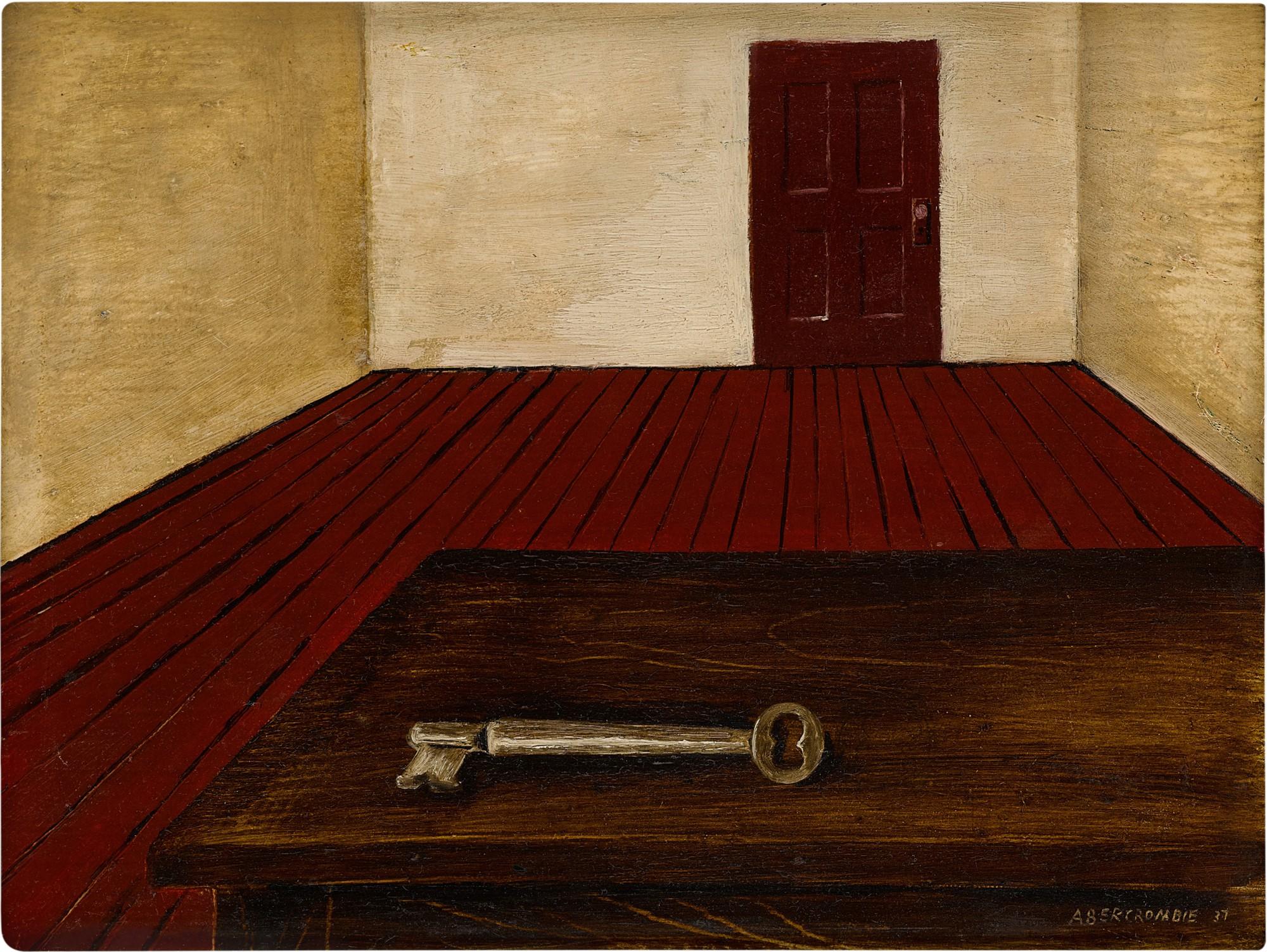 Gertrude Abercrombie - Untitled (Key on Table)
