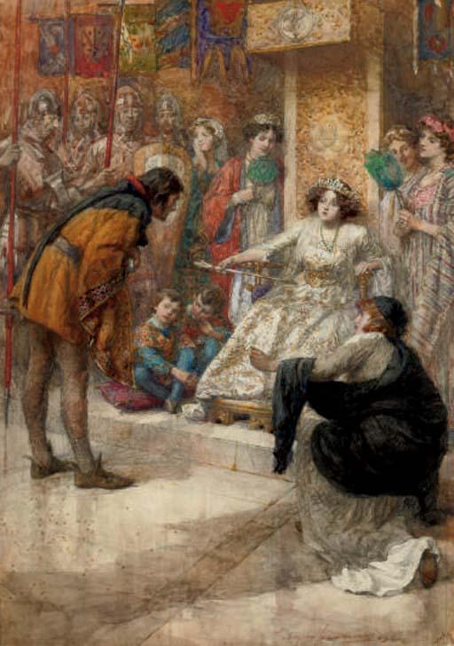 Gertrude Demain Hammond - An audience with the Queen