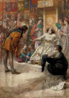 Gertrude Demain Hammond - An audience with the Queen